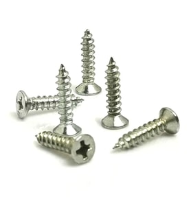 Klips, Menteşe, Ayak, Ağaç, Sunta Vidası 3x13 Mm - Nikel 100 Adet