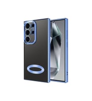 Samsung Galaxy S24 Ultra Uyumlu Kılıf Kamera Korumalı Logo Gösteren Zore Omega Kapak