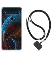TCL 10L 10 Plus 10SE 20E 20SE 30 L7 Kılıf Boyun Askılı Silikon Şahin 1756