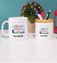Kimya Mühendisi Kupa Bardak Beyaz ve Kalemlik