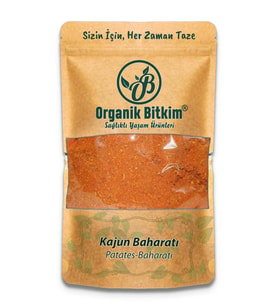 Organik Bitkim Kajun Baharatı - Patates Baharatı 500 gr