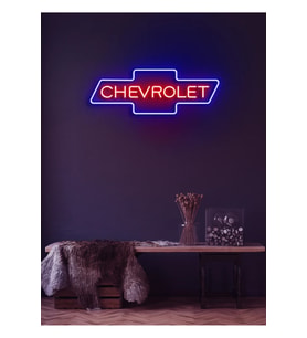 Rent A Carlara Özel CHEVROLET Yazılı Neon Tabela