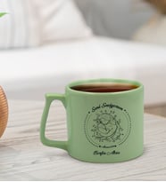 BK Gift Kişiye Özel İsimli Anneler Günü Tasarımlı Pastel Yeşil Middle Kupa Bardak, Anneye Hediye, Anneler Günü Hediyesi-8