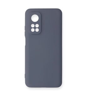 Xiaomi Mi 10t Kılıf Nano İçi Kadife Silikon - Gri