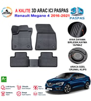 Renault Megane 4 3D Paspas Havuzlu Pro 2016-2021 Arası