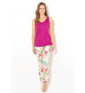 Doremi Spring Time Pijama Takımı (Magenta)