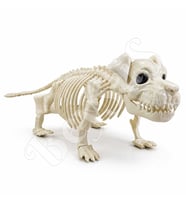 Cadılar Bayramı Korku Temalı İskelet Köpek Figürü 44cm