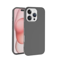 Apple iPhone 16 Pro Uyumlu Kılıf Zore LSR Lansman Kapak (Gri-Gri)