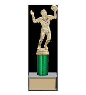 ODAK KUPA - Figürlü Kupalar - Voleybol Erkek Figürlü Kupalar FG-006 C - 26 cm