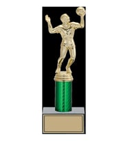 ODAK KUPA - Figürlü Kupalar - Voleybol Erkek Figürlü Kupalar FG-006 C - 26 cm