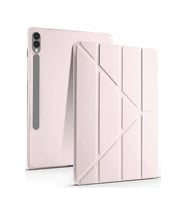 Galaxy X610 Tab S9 FE Plus 12.4 Kılıf Kalemlikli Mars Tablet Kılıfı - Rose