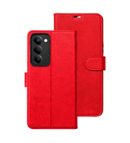 Xiaomi Redmi 15 5g Trend S Plus Kapaklı Kılıf - Kırmızı