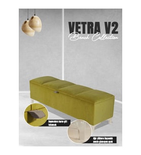 Vetra V2 Sandıklı Bench Puf