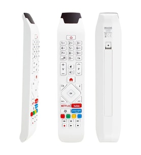 Vestel RCA343140P Youtube-Netflix-Prime Video Tuşlu Lcd-Led Tv Kumanda Beyaz