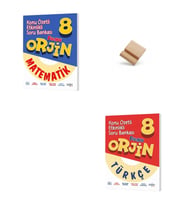 Orjin LGS 2027 Matematik ve Türkçe Konu Özetli Soru Bankası + Telefon Standı