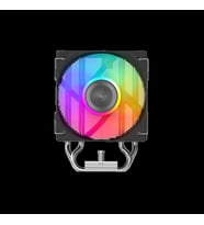 SAMA X40L Black 1x100mm ARGB Fan Kule Tipi Hava Soğutma 4 adet Gelişmiş Kompozit Isı Borusu CPU Fan