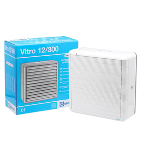 Elicent Vitro 12/300 Pencere ve Duvar Tipi Aksiyal Fan Çift Yönlü 800 m3h