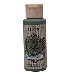 Cadence Style Matt Fabric Kumaş Boyası F-625 Kamuflaj Yeşili 