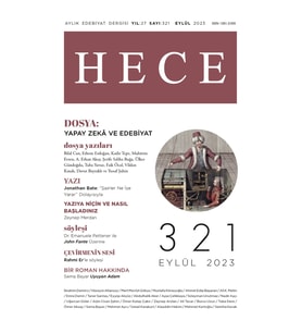 Hece 321.Sayı Eylül 2023 (STD)