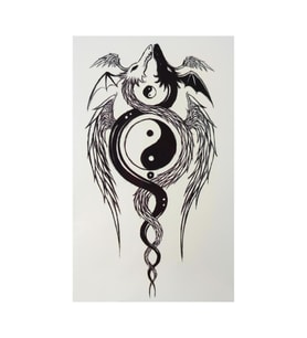 MORDİNO Yin Yang Transfer Dövme