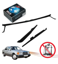 Mercedes E W124 1984-1993 Sunroof Su Oluğu, Rüzgar Deflektör Kapağı