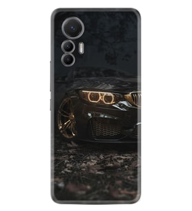 Xiaomi 12 Lite Kılıf Silikon Desen Özel Seri Black Car 1768