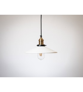 RİOLİGHT RETRO16,RUSTİK MUTFAK,ODA,KOLİDOR,CAFELER İÇİN TEKLİ E27 DUYLU METAL SARKIT AVİZE ÇAP:28CM (Beyaz)