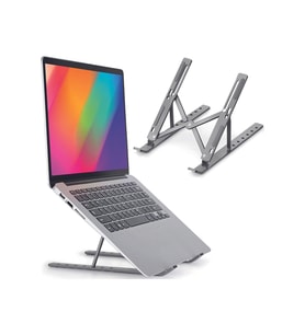 Yeni Nesil Laptop Yükseltici Stand Ayarlanabilir Macbook Notebook 1. Sınıf Paslanmaz  Aleminyum Alış