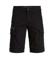 Jack & Jones Erkek Cepli Kargo Şort - 12205072 (Siyah)