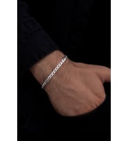 Vog - 5.5 mm Nano Model Gümüş Bileklik