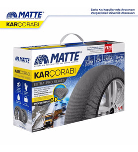 Matte Kar Çorabı - Extra Pro Series (Siyah)