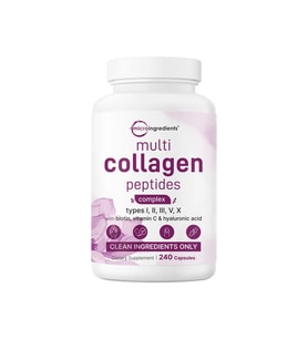 Multi Collagen Peptides Complex 8' in 1 240 Capsules