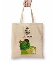 A Melhor Trap Keep Calm Bez Çanta Uzun Saplı