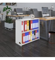 Kenzlife klasörlük raflı burutay byz 70*80*30 kitaplık ofis arkalıksız