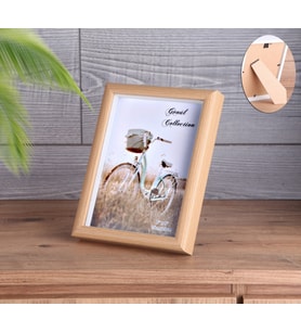 AHŞAP RESİM ÇERÇEVESİ 10x15 cm (Kahverengi)