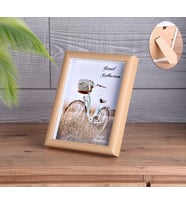 AHŞAP RESİM ÇERÇEVESİ 10x15 cm (Kahverengi)