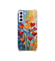 PrintiFy Samsung Galaxy S21 Plus ile Uyumlu Düşlerin Dansı Serisi Kökten Sevgi Tasarımlı Uv Baskılı Köşe Korumalı Antişok Kılıf
