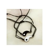 Yin Yang Şanslı Bileklik (Lacivert)