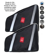 SEVBAGS HONDA NC 700 SERİSİ UYUMLU MOTOSİKLET ÖN KORUMA DEMİRİ AVADANLIK ÇANTALARI