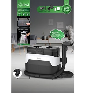 Kiwi KCC-4328 Pro Buharlı Sesli Uyarılı Dokunmatik Kontrol Panelli Koltuk ve Halı Yıkama Makinesi