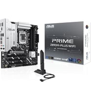 Asus Prime Z890M-Plus Wifi Intel Z890 Lga1851 Ddr5 8400 Dp Hdmi Type-C 3X M2 Usb3.2 Wifi 7 + Bt Aura