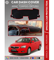 TOYOTA AVENSİS T250 (2003-2008) EKRANLI Torpido Örtüsü Ön Göğüs Halı Torpido Koruma Tam Uyum
