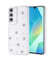 Coverzone Samsung Galaxy A26 ile uyumlu K?l?f Airbag K�?eli 2mm Kamera �?k?nt? Korumal? Simli ?effaf Bask?l? Z-Kutup Kapak Fiyonk