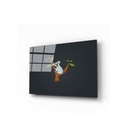 Miyrem Glasses Collection -A1^#  Koala Cam Tablo (Çok Renkli)