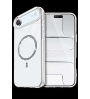 iPhone 17 Air Live Diamond Magsafe Kapak - Şeffaf
