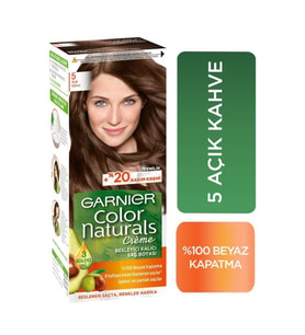 Garnier Color Naturals 5 Açık Kahve Saç Boyası