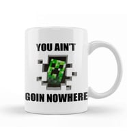 Minecraft Creeper 03 Kupa Bardak Porselen