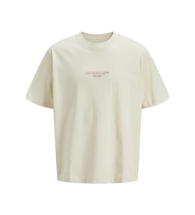 JORISLINGTON MINIMAL BRANDING TEE SS SN (Krem)