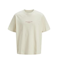 JORISLINGTON MINIMAL BRANDING TEE SS SN (Krem)