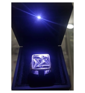 Kristal Kaya Siyah Zirconia Taşlı 925 Gümüş Işıklı Kutuda • Sevgiliye • Eşe • Babaya • Hediye Yüzük